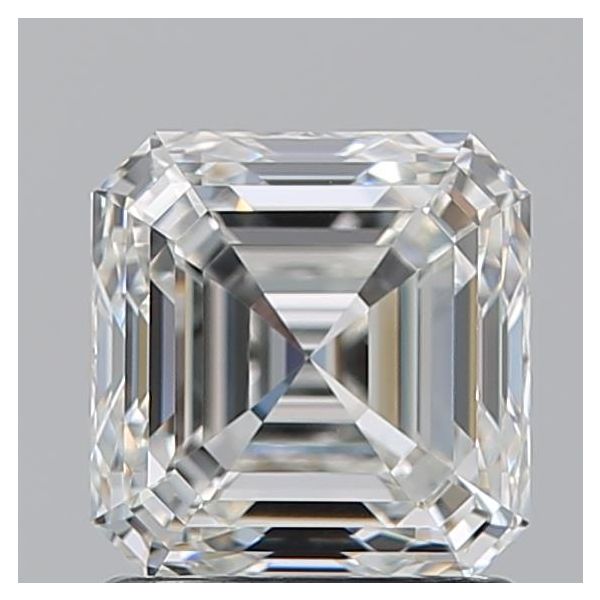 ASSCHER 1.51 H VVS2 --EX-EX - 100769876631 GIA Diamond