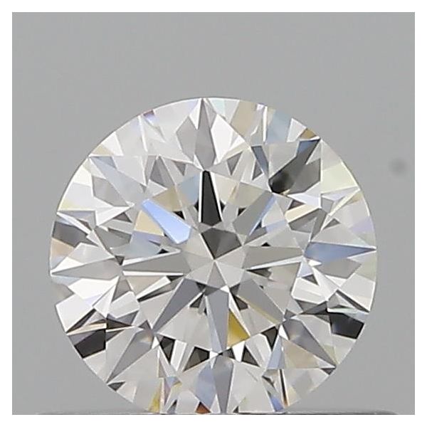 ROUND 0.53 F VVS2 EX-EX-EX - 100769877500 GIA Diamond