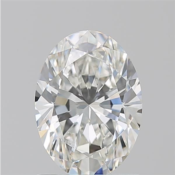 OVAL 1.21 H VVS1 --EX-EX - 100769878017 GIA Diamond