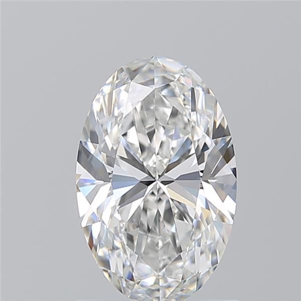 OVAL 1.29 F VVS2 --EX-VG - 100769878137 GIA Diamond