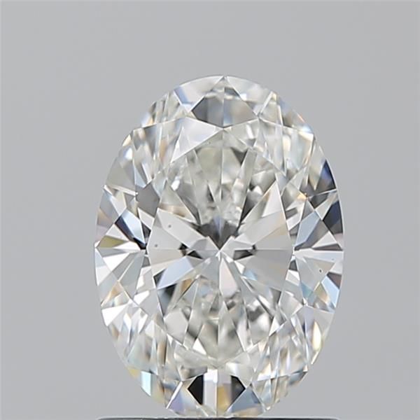 OVAL 1.21 H VS1 --EX-EX - 100769878447 GIA Diamond