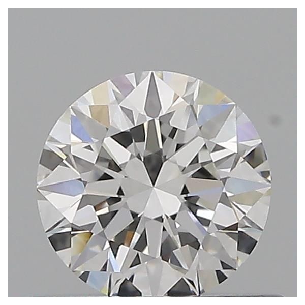 ROUND 0.53 F VVS2 EX-EX-EX - 100769882701 GIA Diamond
