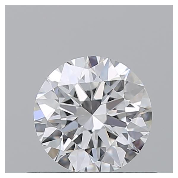 ROUND 0.53 F VVS2 EX-EX-EX - 100769882962 GIA Diamond
