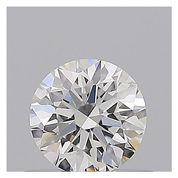 ROUND 0.5 F VVS1 EX-EX-EX - 100770237420 GIA Diamond