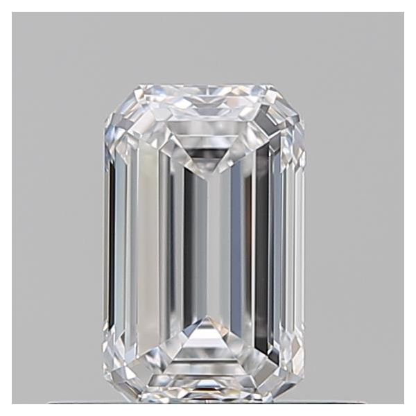 EMERALD 0.57 D VVS2 --VG-EX - 100770241008 GIA Diamond