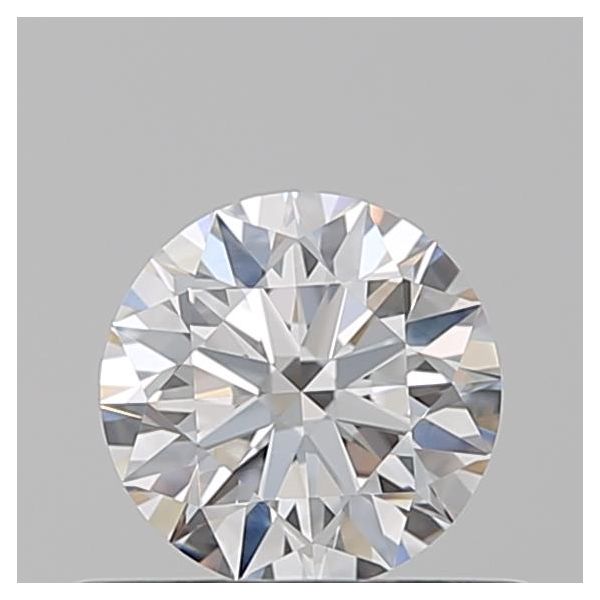 ROUND 0.52 F VVS2 EX-EX-EX - 100771882088 GIA Diamond