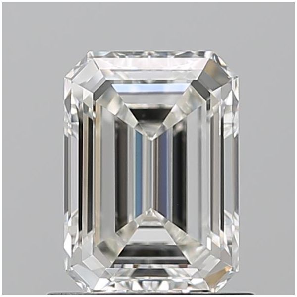 EMERALD 1.01 H VVS2 --EX-EX - 100771883077 GIA Diamond