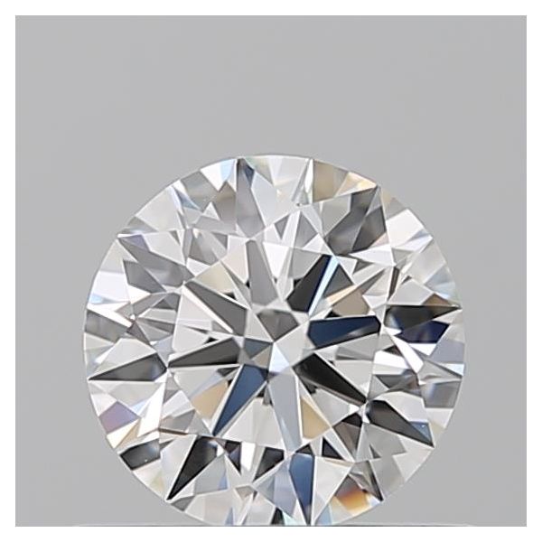 ROUND 0.6 H VVS2 EX-EX-EX - 100771885738 GIA Diamond