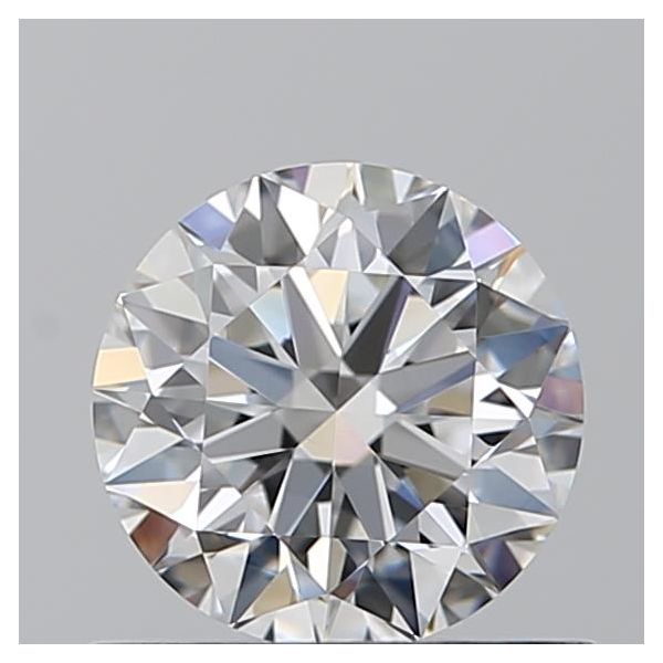 ROUND 0.71 F VVS2 EX-EX-EX - 100771885800 GIA Diamond