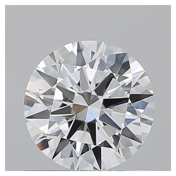 ROUND 0.71 F VVS2 EX-EX-EX - 100771885846 GIA Diamond