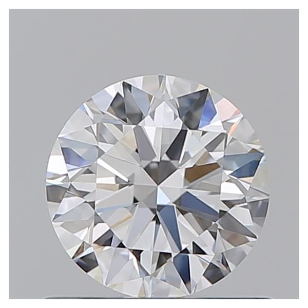 ROUND 0.73 F VVS2 EX-EX-EX - 100771885895 GIA Diamond