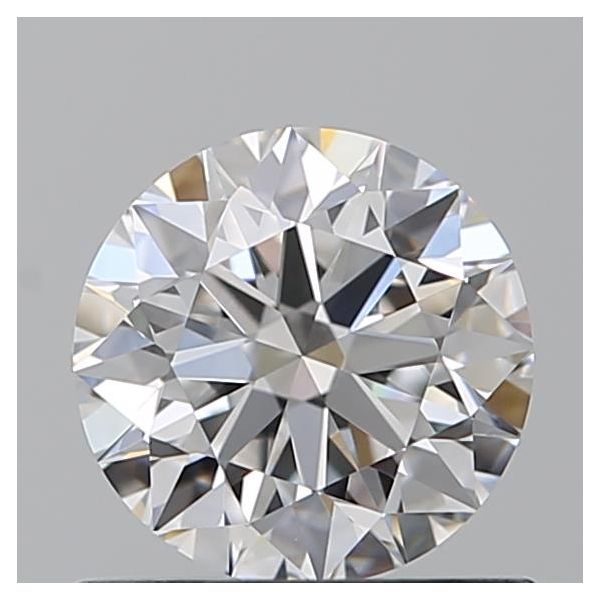 ROUND 0.81 F VVS2 EX-EX-EX - 100771886036 GIA Diamond