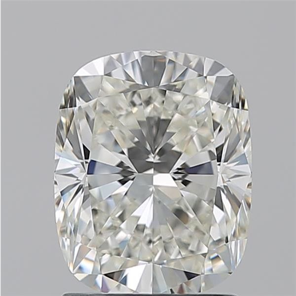 CUSHION 2.02 I VVS2 --EX-EX - 100772013890 GIA Diamond