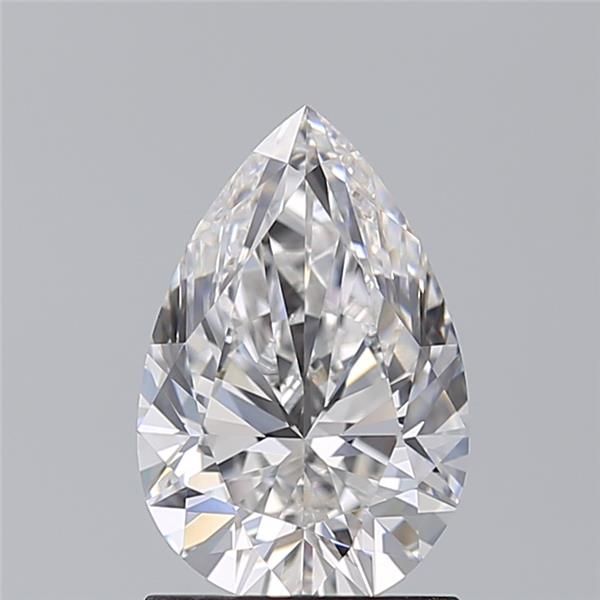 PEAR 1.5 E VVS2 --VG-EX - 100772014601 GIA Diamond