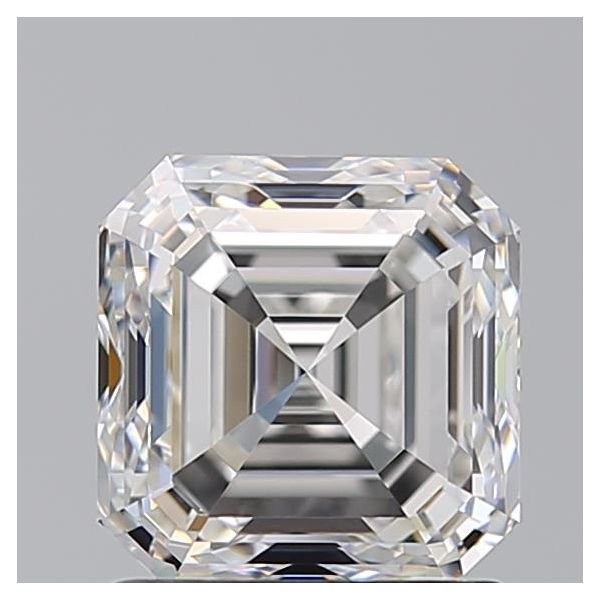 ASSCHER 1.7 F VVS2 --EX-EX - 100772016829 GIA Diamond