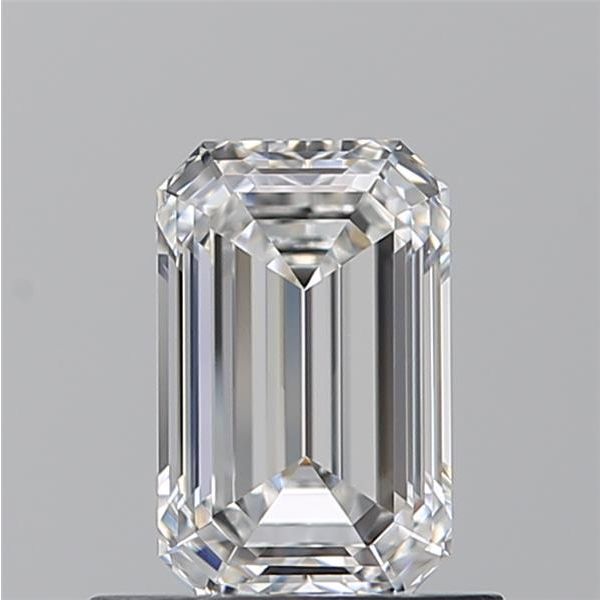 EMERALD 0.8 E VVS2 --EX-EX - 100772017057 GIA Diamond