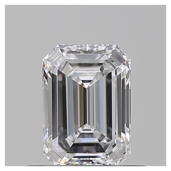 EMERALD 0.53 D VVS2 --VG-EX - 100772017087 GIA Diamond