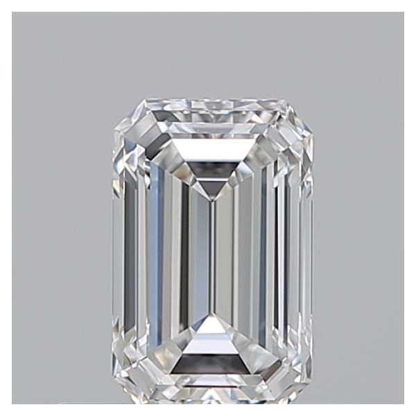 EMERALD 0.53 F VVS1 --VG-VG - 100772024631 GIA Diamond