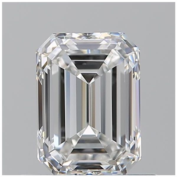 EMERALD 0.9 F VVS1 --VG-EX - 100772024869 GIA Diamond