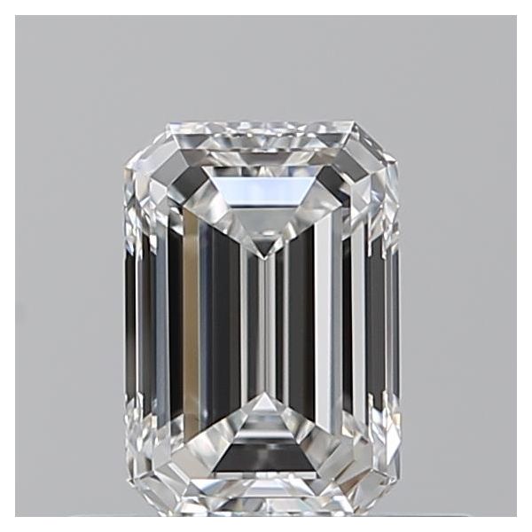 EMERALD 0.58 E VVS1 --EX-EX - 100772027074 GIA Diamond