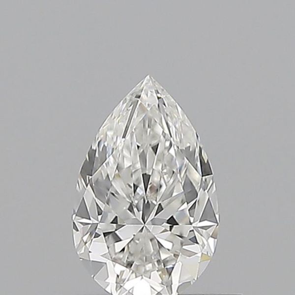 PEAR 0.53 F VVS1 --EX-EX - 100772670074 GIA Diamond
