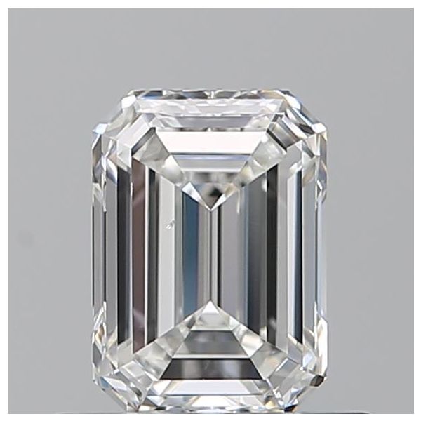 EMERALD 0.7 F VS2 --EX-VG - 100772670196 GIA Diamond