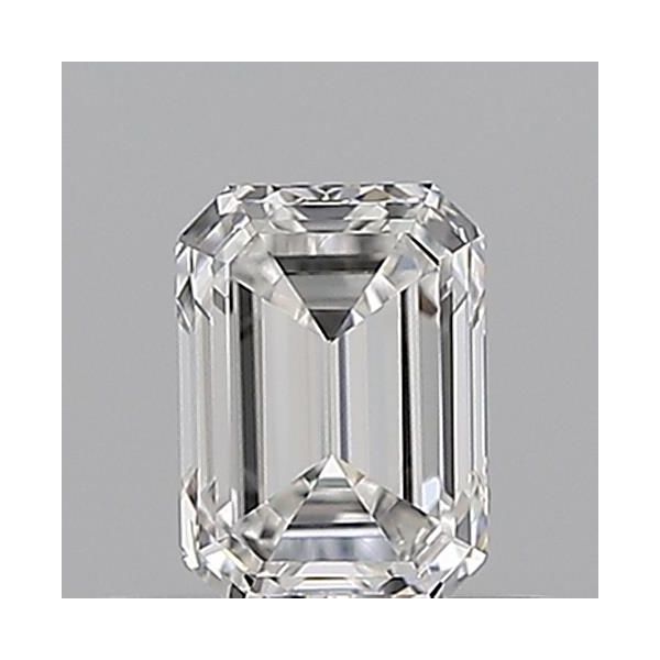 EMERALD 0.5 E VVS2 --EX-EX - 100772670605 GIA Diamond