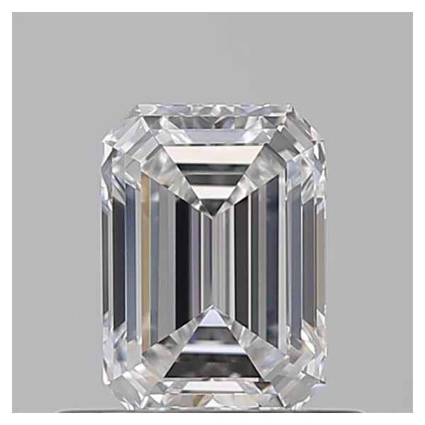 EMERALD 0.59 E VVS2 --EX-EX - 100772670617 GIA Diamond