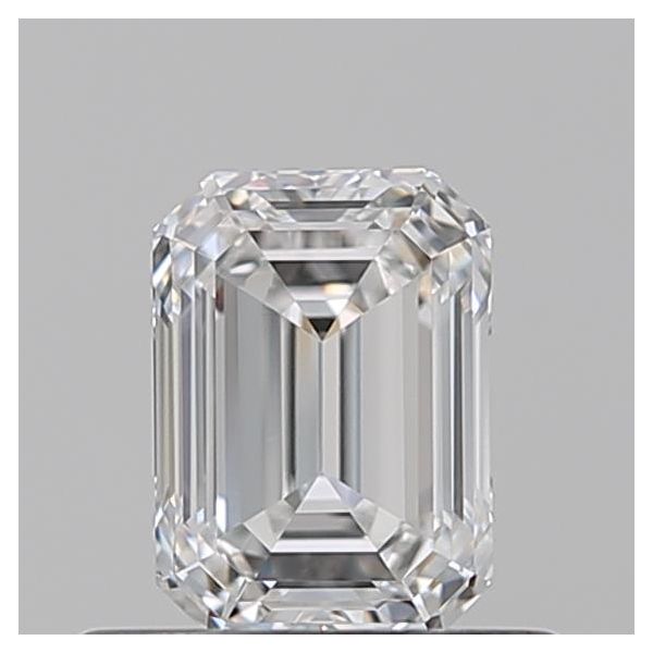 EMERALD 0.59 E VVS1 --EX-EX - 100772670707 GIA Diamond