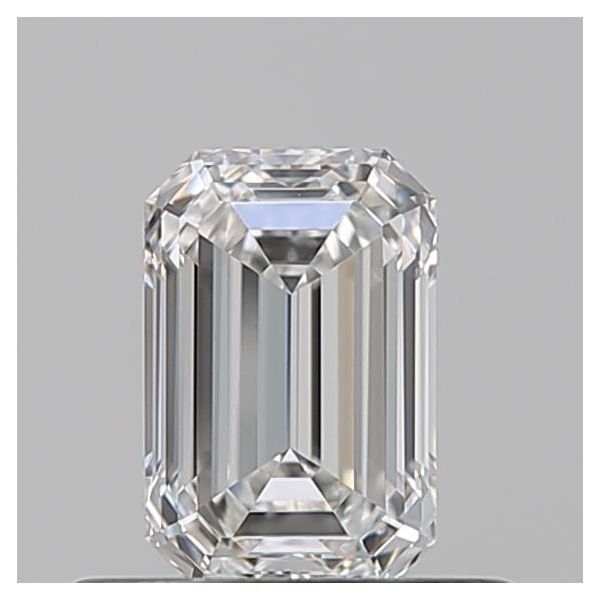 EMERALD 0.52 E VVS1 --EX-EX - 100772670708 GIA Diamond