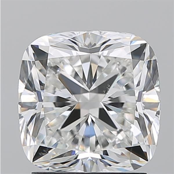 CUSHION 2.02 G VS2 --EX-EX - 100772671373 GIA Diamond