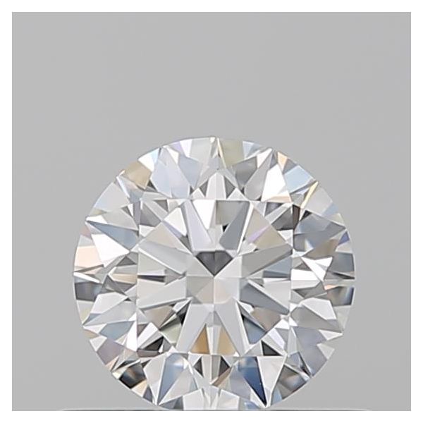 ROUND 0.51 F VVS2 EX-EX-EX - 100772671567 GIA Diamond
