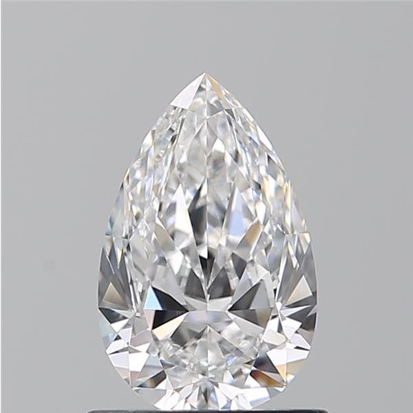PEAR 0.91 E VVS2 --EX-EX - 100772833199 GIA Diamond