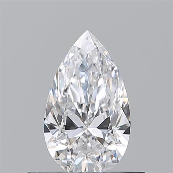 PEAR 0.51 D VVS1 --EX-EX - 101170141456 GIA Diamond