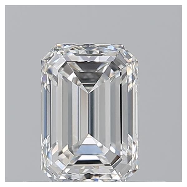 EMERALD 0.6 F VVS1 --VG-EX - 110214027472 GIA Diamond