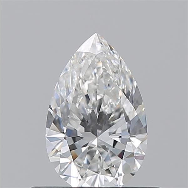 PEAR 0.5 F VVS1 --EX-EX - 110214027505 GIA Diamond