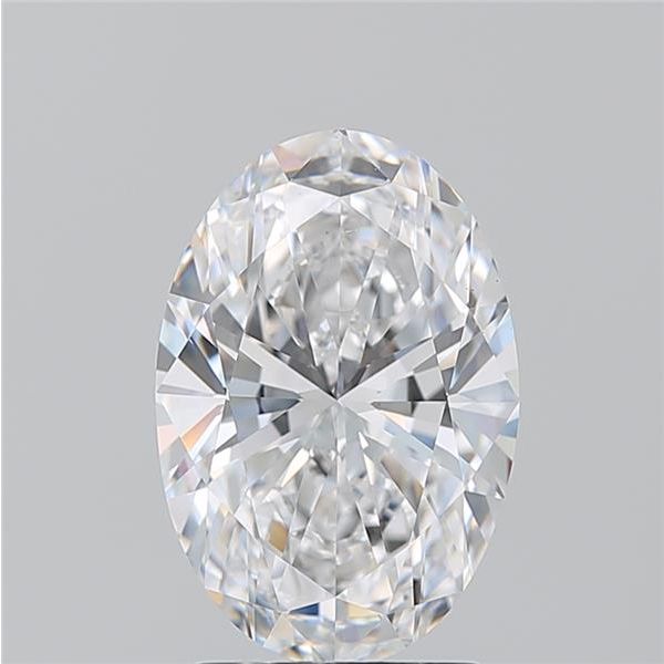 OVAL 2.51 D VS2 --EX-EX - 111413876386 GIA Diamond
