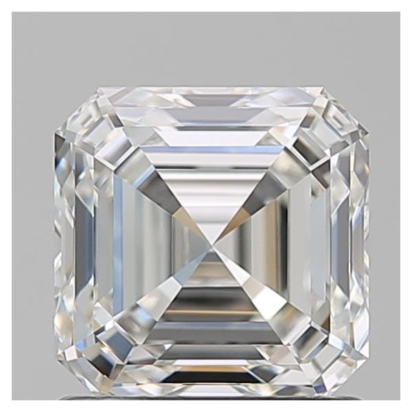 ASSCHER 1.23 G VVS2 --EX-EX - 111413987734 GIA Diamond