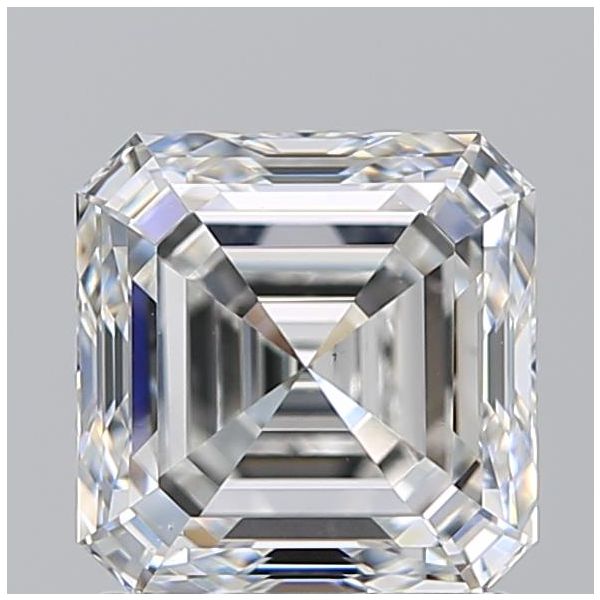 ASSCHER 1.59 F VS2 --EX-EX - 111413987762 GIA Diamond