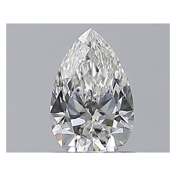 PEAR 0.53 F VVS2 EX-EX-EX - 2536625772 GIA Diamond