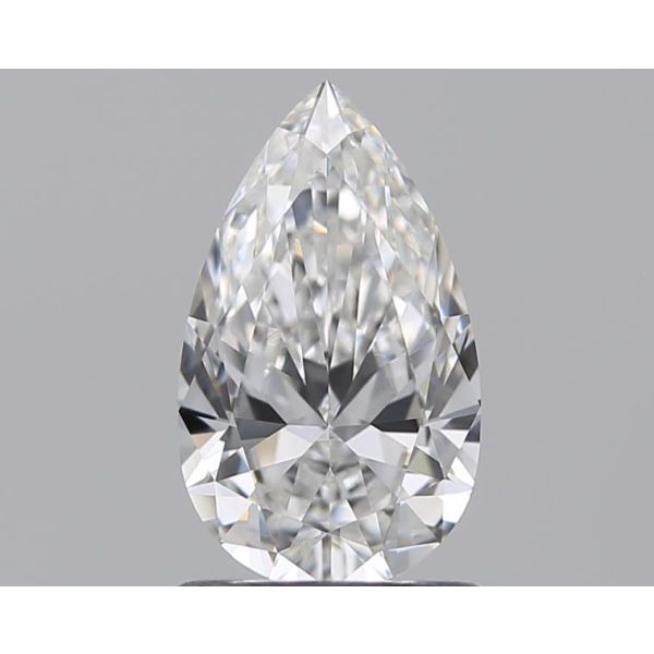 PEAR 1 E VVS1 --EX-VG - 2537875808 GIA Diamond