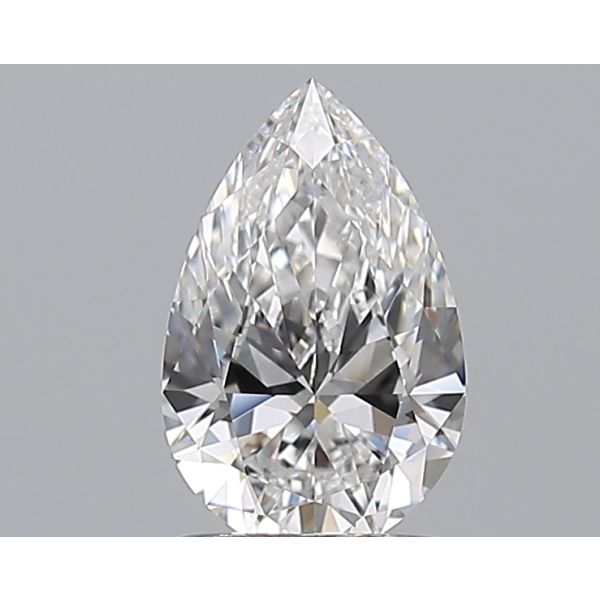 PEAR 1 E VVS1 EX-EX-EX - 3545280482 GIA Diamond
