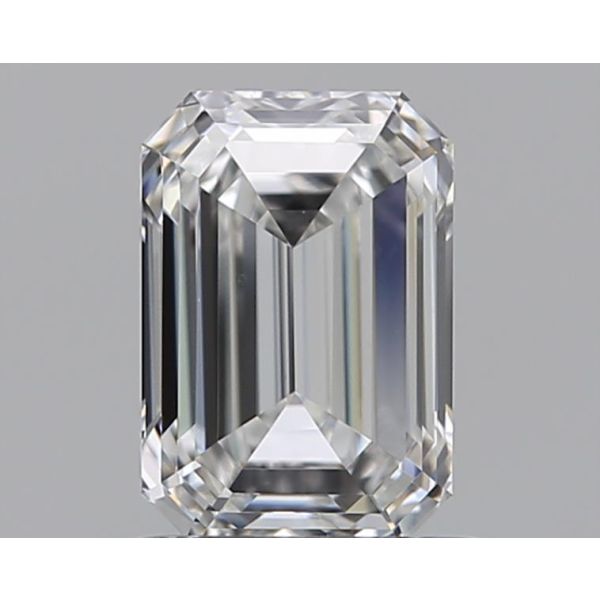 EMERALD 1 F VVS1 EX-EX-EX - 5232767321 GIA Diamond
