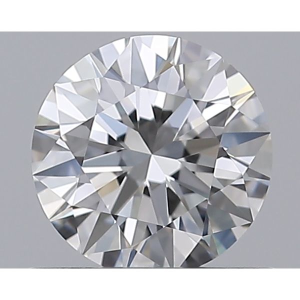 ROUND 0.53 F VVS1 EX-EX-EX - 6501670788 GIA Diamond