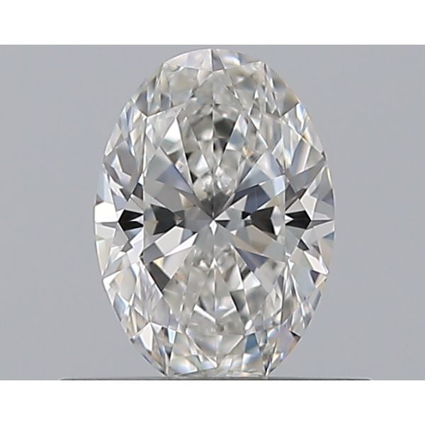 OVAL 0.5 F VVS1 EX-EX-EX - 6501907854 GIA Diamond