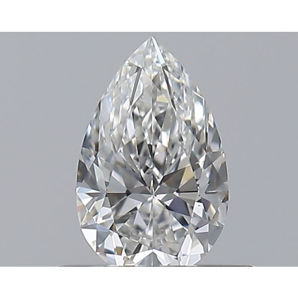 PEAR 0.5 F VVS2 EX-VG-EX - 6502046494 GIA Diamond