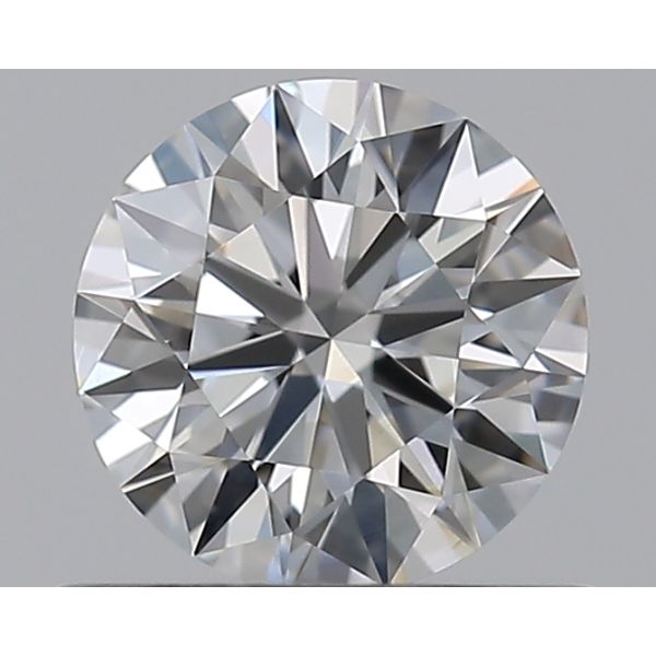 ROUND 0.53 F VVS2 EX-EX-EX - 6505259502 GIA Diamond