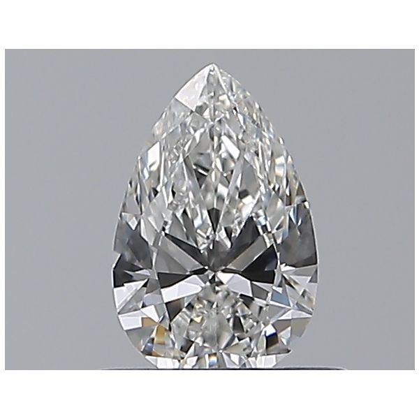 PEAR 0.51 F VVS2 EX-EX-EX - 6512923136 GIA Diamond