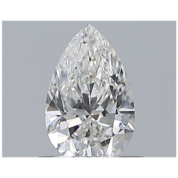 PEAR 0.5 F VVS2 EX-EX-EX - 6521043761 GIA Diamond