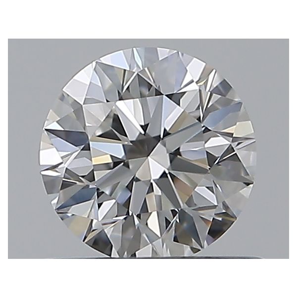 ROUND 0.59 F VVS1 EX-EX-EX - 6521641379 GIA Diamond